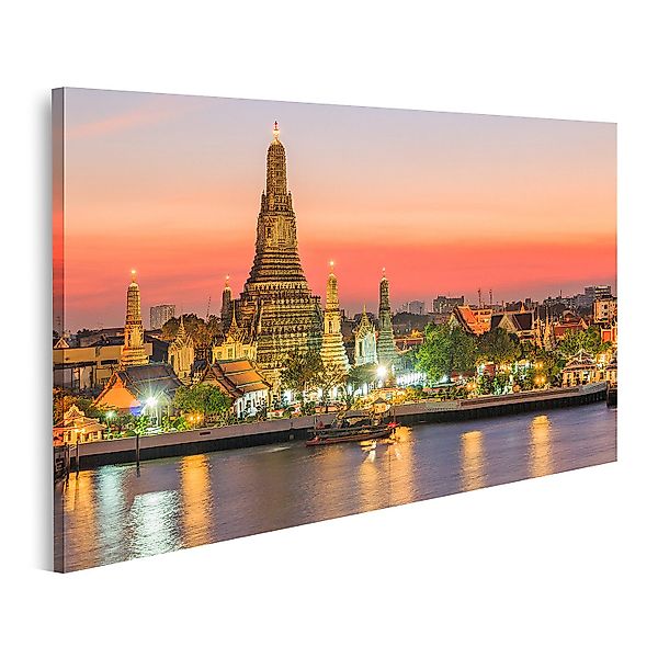 islandburner Leinwandbild Bangkok Thailand Bankok Wat günstig online kaufen