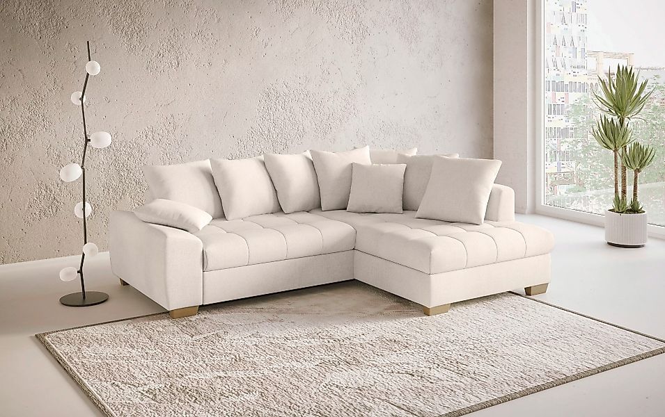 Mr. Couch Ecksofa "Nikita II, L-Form, bis 140kg pro Sitzplatz belastbar", m günstig online kaufen