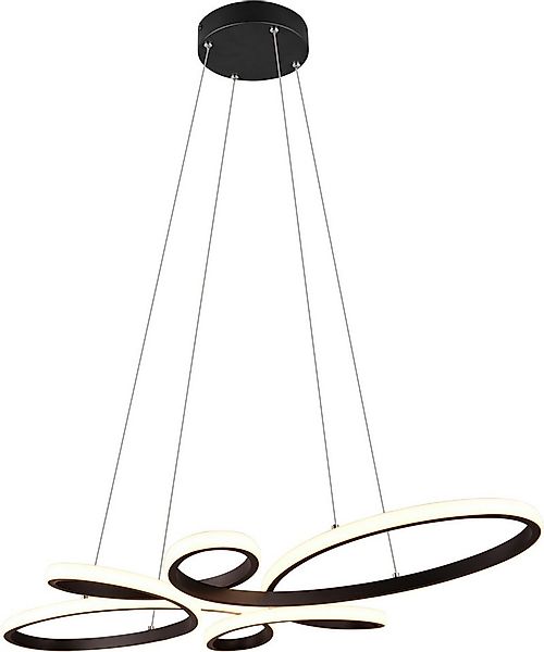 TRIO Leuchten LED Pendelleuchte FLY, Hängelampe LED 32W 3900 Lumen warmweiß günstig online kaufen