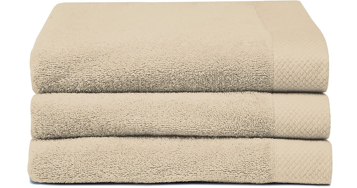 Seahorse Handtuch »Seahorse Pure«, (Set, 3 St., 3er Handtücher 60 x 110 cm) günstig online kaufen