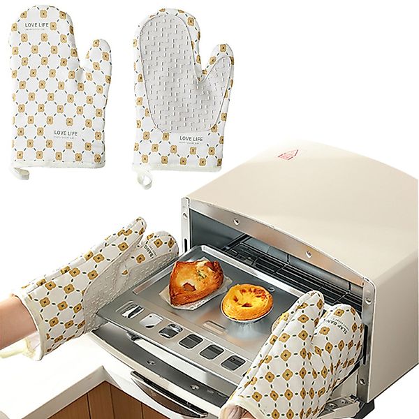 Mutig Topfhandschuhe Ofenhandschuhe 2-teiliges Set, Hitzebestaendig günstig online kaufen