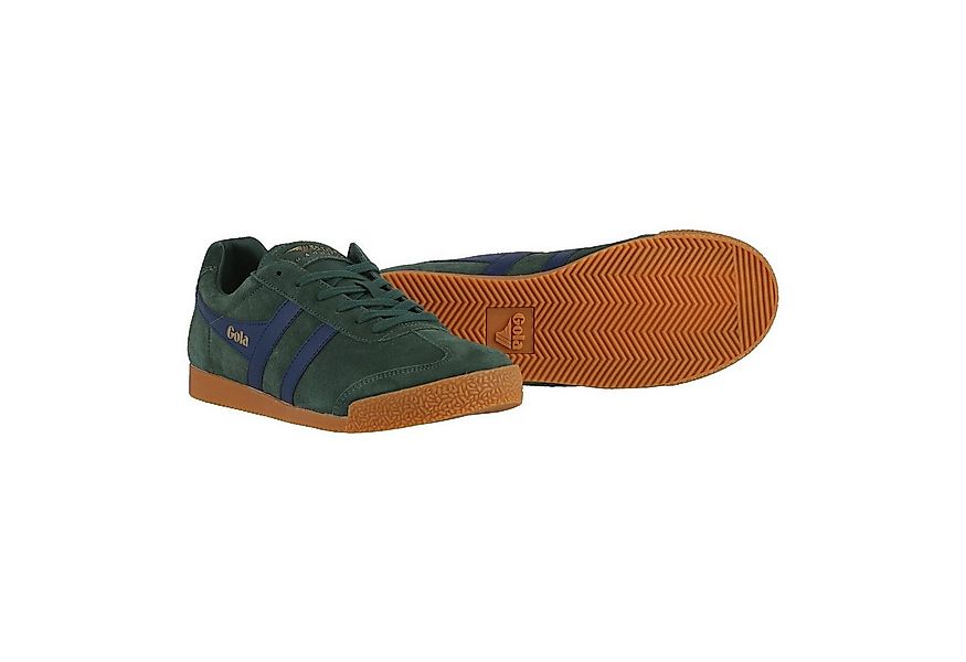 Gola Harrier Suede-Leder 2025 dunkelgrün/navyblau Herren Sneaker günstig online kaufen