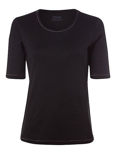 Olsen Rundhalsshirt (1-tlg) mit kleinem Stern günstig online kaufen