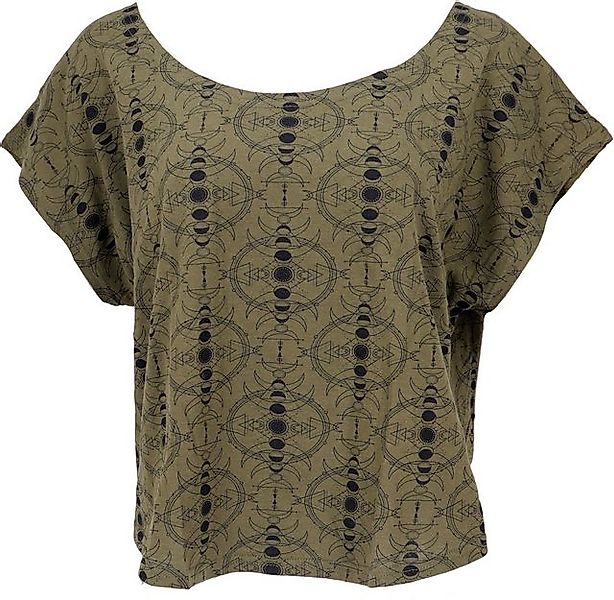 Guru-Shop T-Shirt Weites Damen T-Shirt, oversize Goashirt mit.. Festival, E günstig online kaufen