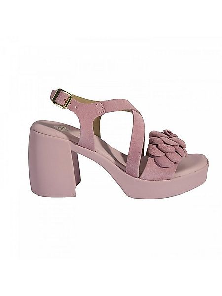 Desa Desa Damen-Sandalen – Obermaterial aus Wildleder, Lederfutter, Plateau günstig online kaufen