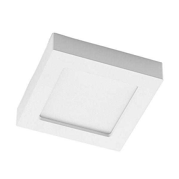 PRIOS LED Deckenleuchte Alette 9917058 Modern in Weiß aus Aluminium 1-flamm günstig online kaufen
