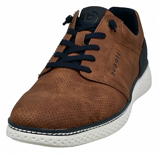 bugatti Slip-On Sneaker, Halbschuh, Freizeitsneaker mit Perforation, elasti günstig online kaufen