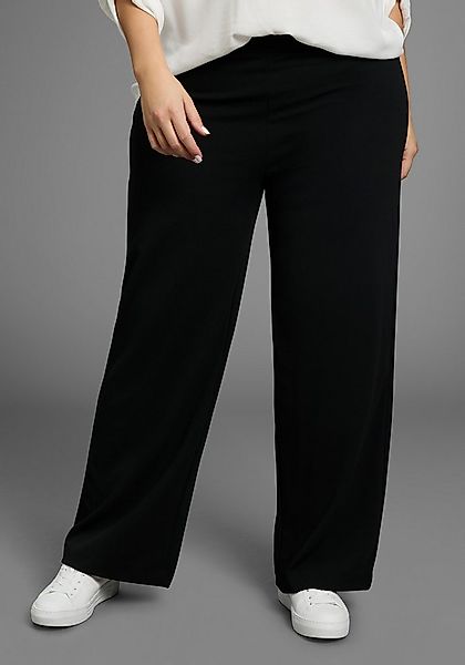 Laura Scott CURVE Schlupfhose aus formstabilem, elastischem Stoff mit weite günstig online kaufen