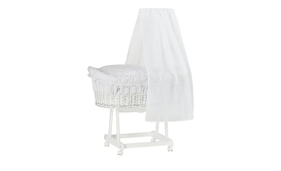 Alvi Stubenwagen-Set  Birthe ¦ weiß ¦ Maße (cm): B: 66,5 H: 76 Baby > Babym günstig online kaufen