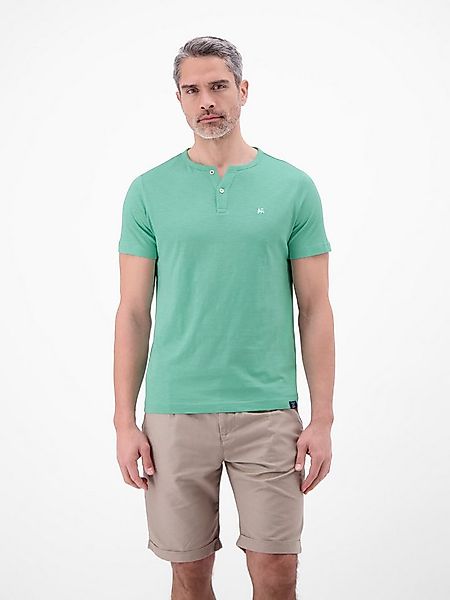 LERROS Kurzarmshirt mit Serafino-Kragen günstig online kaufen