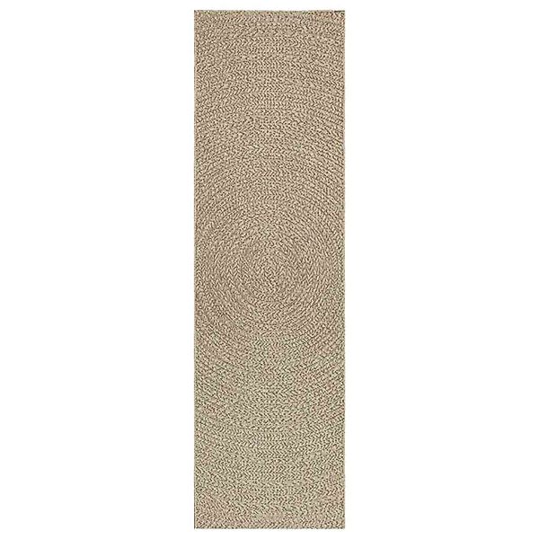 vidaXL Teppich Zizur Beige 80x250 Cm Juteoptik Indoor Und Outdoor 2232322 günstig online kaufen