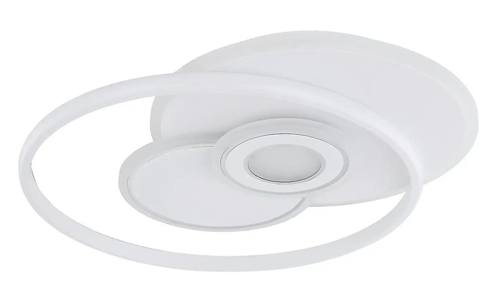 Globo Lighting Deckenleuchte   ¦ weiß ¦ Maße (cm): B: 54 H: 6 T: 46.0 Lampe günstig online kaufen