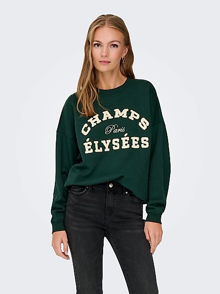 JDY Sweatshirt "JDYMESA L/S O-NECK EMB SWEAT JRS NOOS" günstig online kaufen