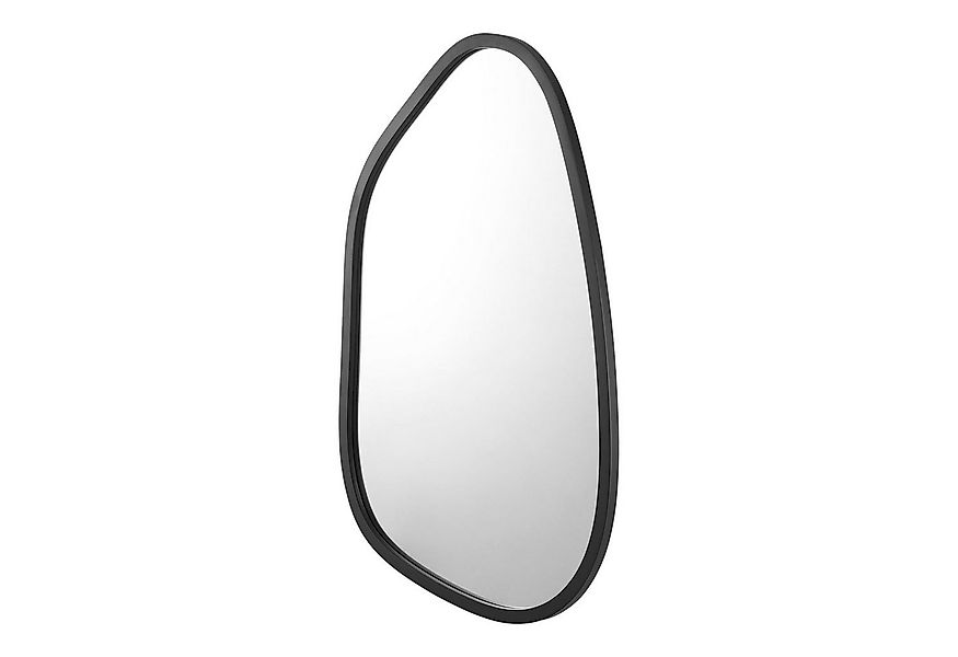 en.casa Wandspiegel, »Filiano« Spiegel Schwarz 80x58 cm asymmetrisch günstig online kaufen