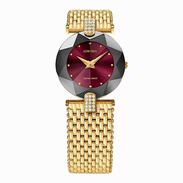 JOWISSA Schweizer Uhr Facett Strass günstig online kaufen