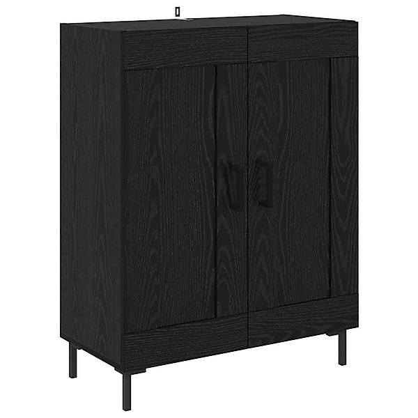 vidaXL Sideboard Schwarz Eichen-Optik 69,5 x 34 x 90 cm 881602 günstig online kaufen