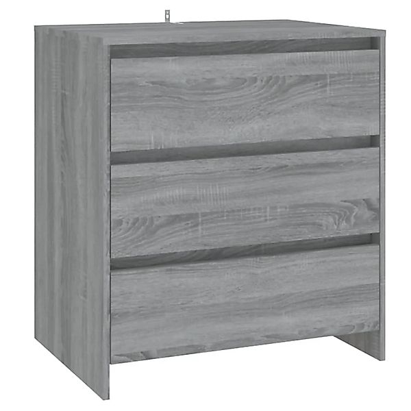 vidaXL Sideboard Grau Sonoma 70x41x75 cm Holzwerkstoff 813006 günstig online kaufen