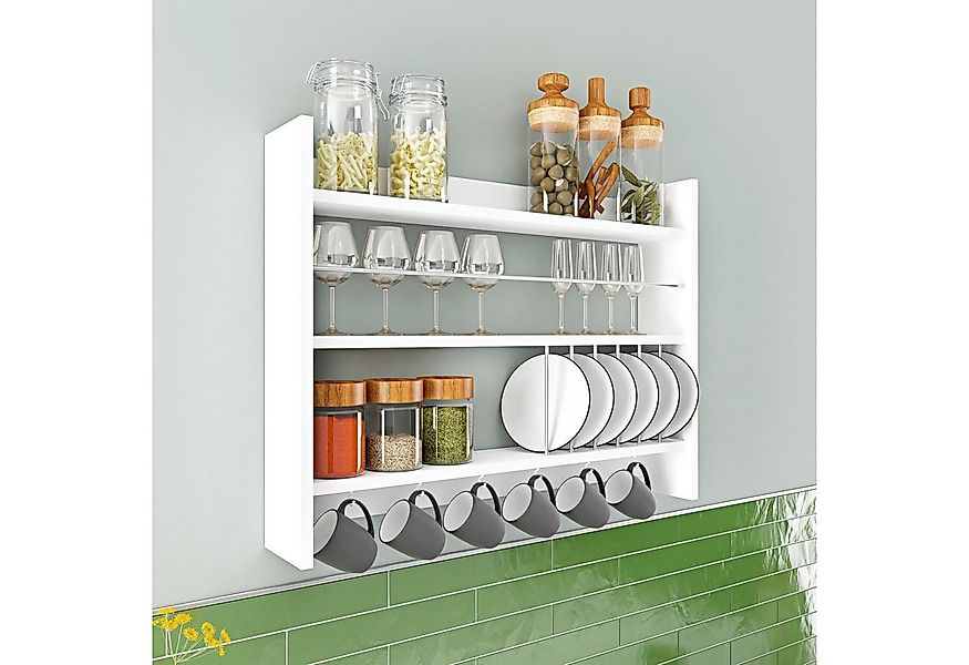 Skye Decor Wandregal 100% MELAMINE COATED PARTICLE BOARD, 65 cm x 15 cm x 8 günstig online kaufen