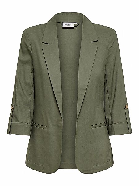 ONLY Kurzblazer "ONLGOA 3/4 UNLINE LINEN BL BLAZER CC TLR" mit Leinen günstig online kaufen