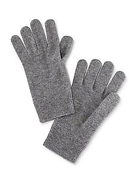 Handschuh Peter Hahn Cashmere grau günstig online kaufen