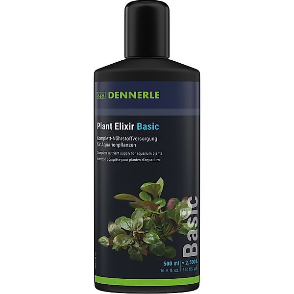 DENNERLE Aquariumpflege Plant Elixir Basic, 500 ml, Komplett-Nährstoffverso günstig online kaufen