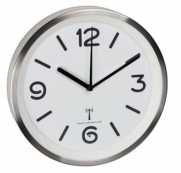 TFA Dostmann Funkwanduhr Analog mit Nachtbeleuchtung günstig online kaufen