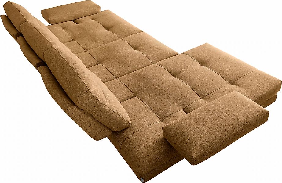 CALIA ITALIA Ecksofa »Toby Wing, Komfortsofa der Extraklasse, bequem, L-For günstig online kaufen