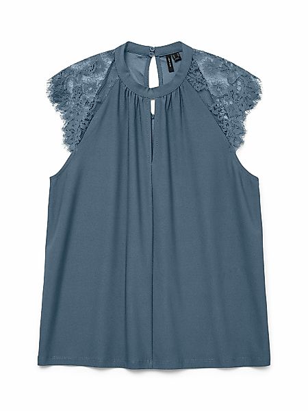 Vero Moda Spitzentop "VMMILLA SL LACE TEE" günstig online kaufen