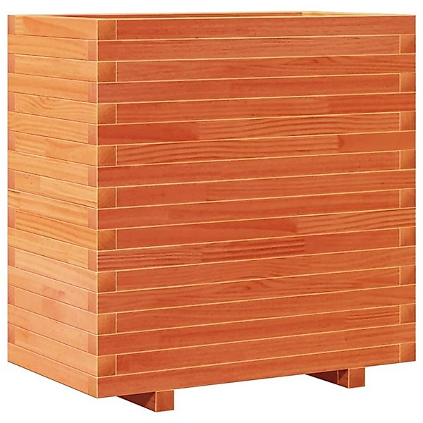 vidaXL Pflanzkübel Wachsbraun 70x40x72 cm Massivholz Kiefer 3282631 günstig online kaufen