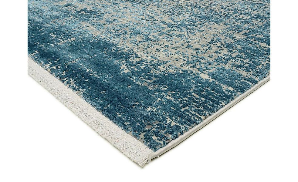 Teppich ¦ blau ¦ Synthetische Fasern ¦ Maße (cm): B: 67 H: 0,8 Teppiche > W günstig online kaufen