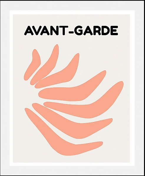 queence Bild "Avant-Garde III" Abstrakt  Kunst  Schriftzug 1 Stk. tlg. gera günstig online kaufen