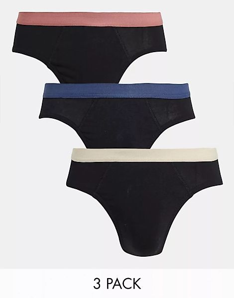 Bolongaro Trevor – Unterhosen im 3er-Pack-Schwarz günstig online kaufen