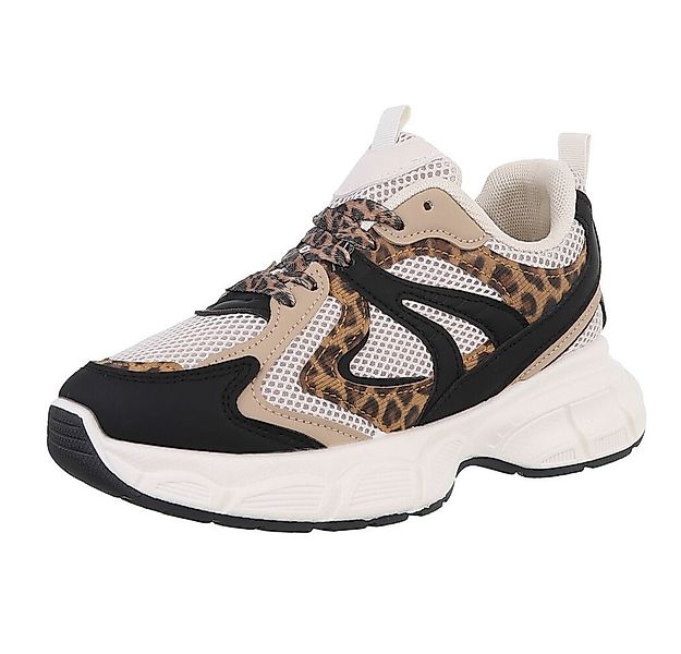 Ital-Design Damen Low-Top Freizeit Sneaker (88828526) Keilabsatz/Wedge Snea günstig online kaufen