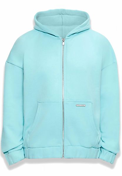 Dropsize Sweatjacke "Dropsize Herren Bazix Republiq Super Heavy Blank Zip-H günstig online kaufen