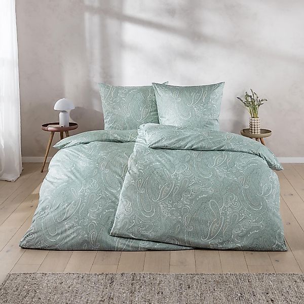 Estella Interlock Jersey Bettwäsche Nathan 6358-532 Paisley 135x200 günstig online kaufen
