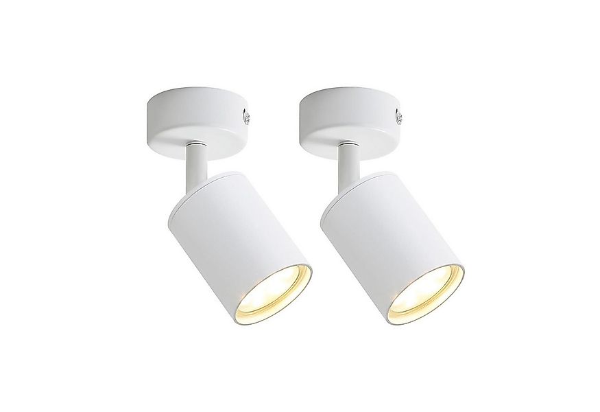 Nettlife Deckenstrahler Weiß Wohnzimmer 1/2/3/4/5/6 Flammig GU10 Deckenspot günstig online kaufen