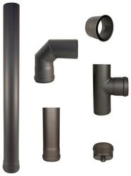 Color Emajl Ofenrohr Heathus Pellet-Rauchrohr-Set GR, günstig online kaufen