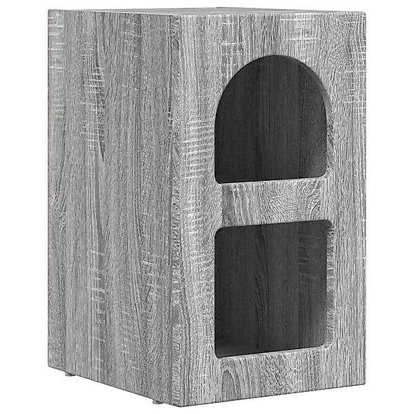 vidaXL Nachttisch Graues Sonoma 29,5 x 35 x 50 cm Holzwerkstoff 891236 günstig online kaufen