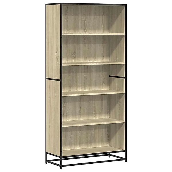 vidaXL Bücherregal Sonoma-Eiche 80,5x35x170,5 cm Holzwerkstoff 3300856 günstig online kaufen