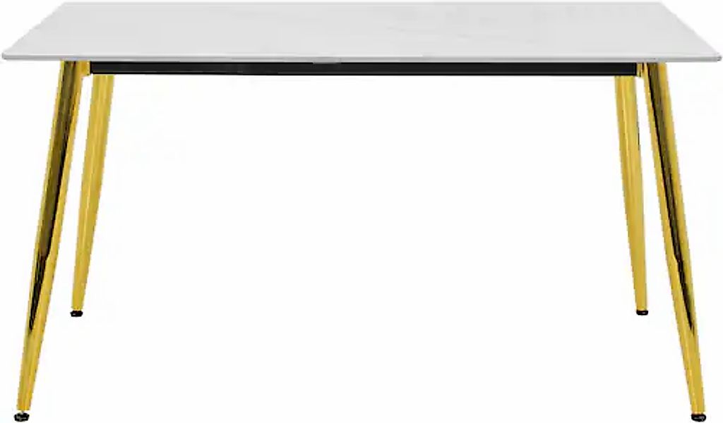 HELA Esstisch »XENIA«, Esstisch, 140 cm Breite, Sinterd Stone, Steinplatte günstig online kaufen