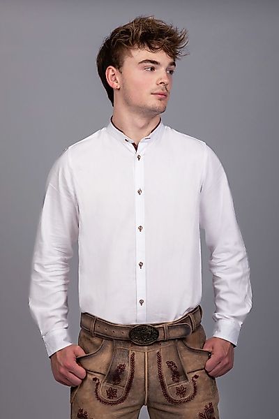Edelnice Trachtenhemd rot günstig online kaufen