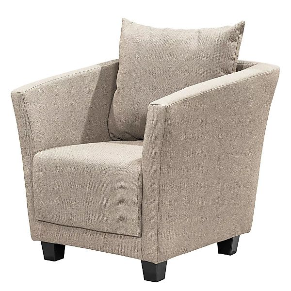 home24 Fredriks Sessel Ondara II Beige Strukturstoff 72x71x73 cm (BxHxT) günstig online kaufen