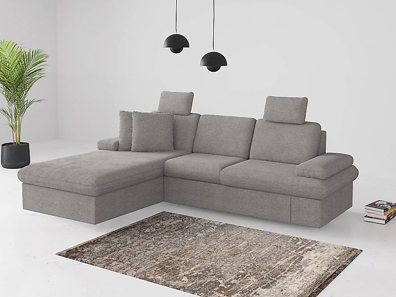 sit&more Ecksofa "Moreno", mit Armteilverstellung,wahlweise mit Bettfunktio günstig online kaufen
