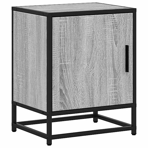 vidaXL Nachttisch Nachttisch Grau Sonoma 40x31x50 günstig online kaufen