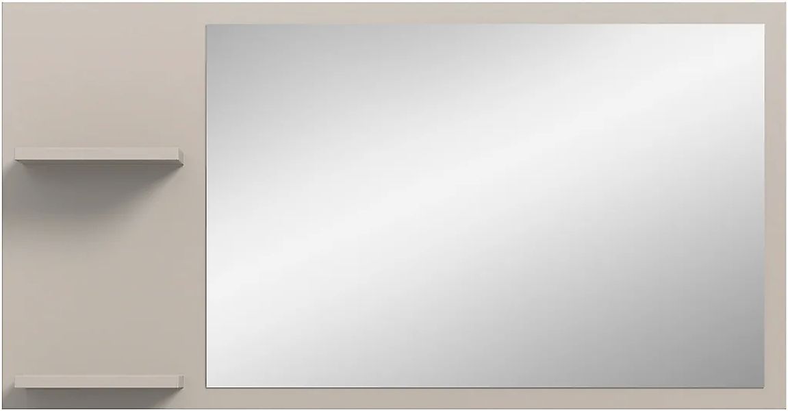 INOSIGN Spiegel "TATIO, 106x55x16 cm, 2 Ablageböden, große Spiegelfläche" G günstig online kaufen