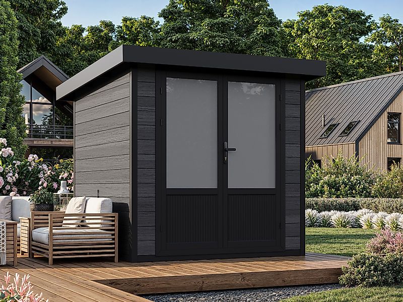 Fjordholz Gartenhaus Style DeLuxe 2x2m günstig online kaufen