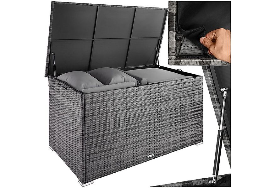 tectake Gartenbox Auflagenbox (1 St., Volumen: 750 L), 750 l, mit Aluminium günstig online kaufen