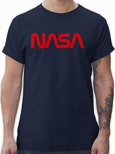 Shirtracer T-Shirt Nasa - Raumfahrt Astronaut Mondlandung Weltraum Nerd Ges günstig online kaufen