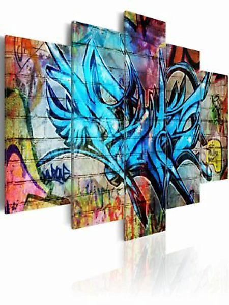artgeist Wandbild Poesie einer Großstadt mehrfarbig Gr. 200 x 100 günstig online kaufen