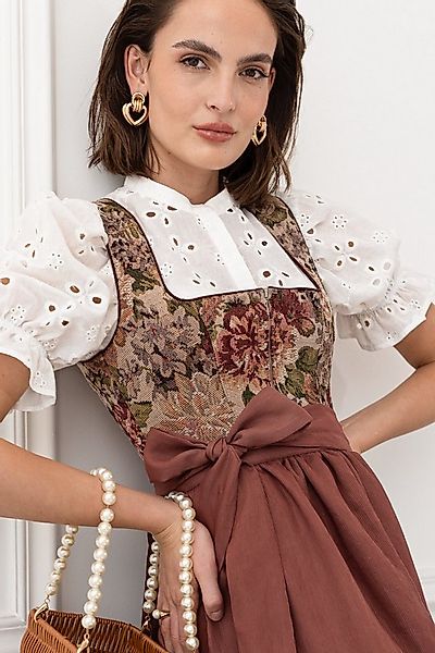 Madame Marie Dirndl Dirndl lang 2tlg. - THALINA - traube günstig online kaufen